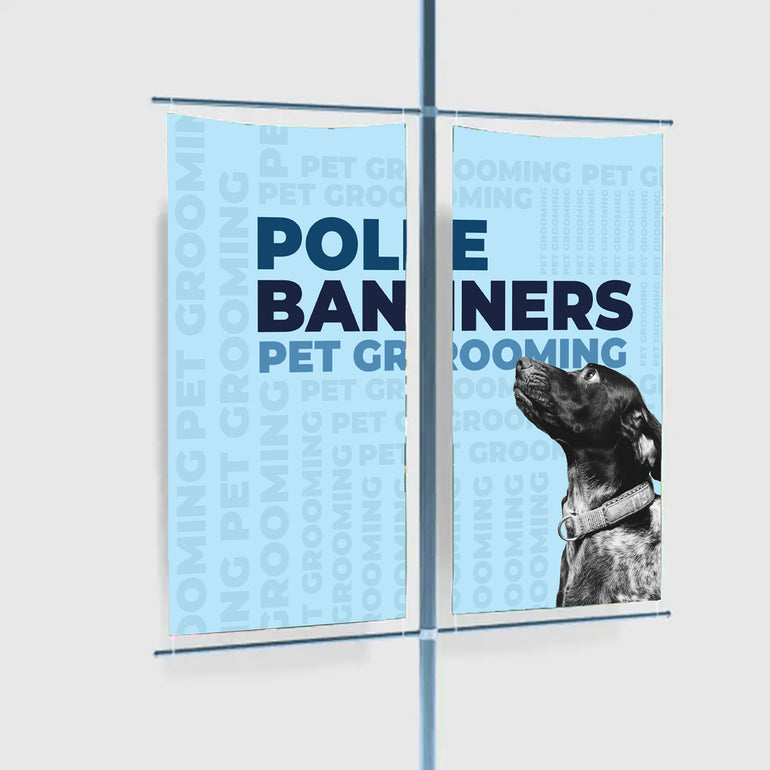 Pole banners