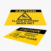 Aluminum Floor Decals