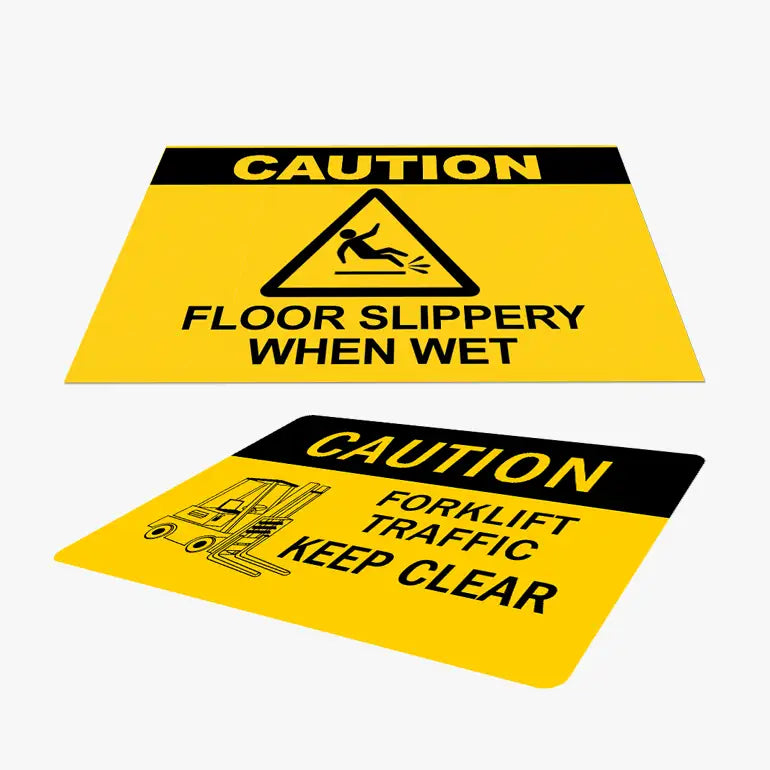 Aluminum Floor Decals